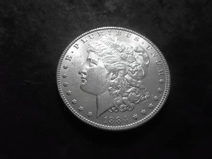 lot 24 image: 1884 Morgan Silver Dollar