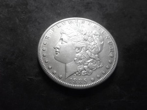 lot 29 image: 1885 S Morgan Silver Dollar