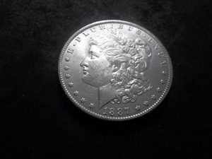 lot 35 image: 1887 O Morgan Silver Dollar