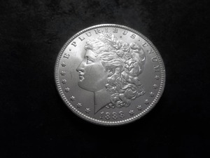 lot 38 image: 1888 O Morgan Silver Dollar