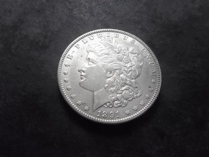 lot 48 image: 1891 Morgan Silver Dollar