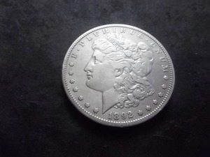 lot 54 image: 1892 S Morgan Silver Dollar