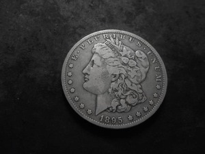 lot 59 image: 1895 O Morgan Silver Dollar