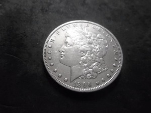 lot 62 image: 1896 O Morgan Silver Dollar