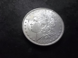lot 64 image: 1897 Morgan Silver Dollar