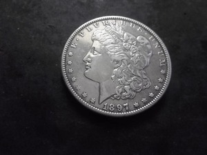 lot 65 image: 1897 O Morgan Silver Dollar
