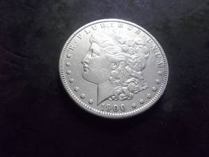 lot 74 image: 1900 O  Morgan Silver Dollar