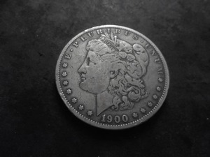 lot 75 image: 1900 S Morgan Silver Dollar
