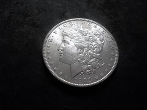lot 77 image: 1901 O Morgan Silver Dollar