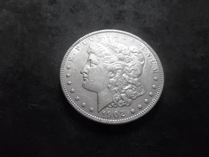 lot 79 image: 1902 Morgan Silver Dollar
