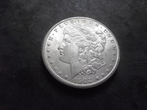 lot 80 image: 1902 O Morgan Silver Dollar