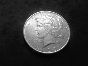 lot 96 image: 1923 D Peace Silver Dollar