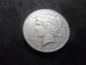 lot 102 image: 1926 Silver Peace Dollar