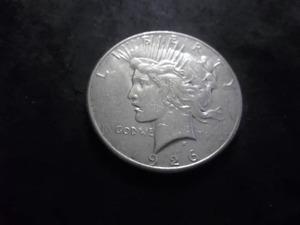 lot 104 image: 1926 S Silver Peace Dollar
