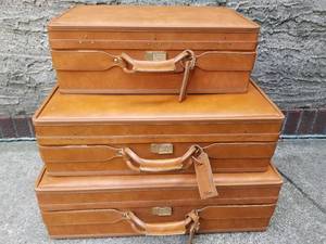Vintage Luggage Set