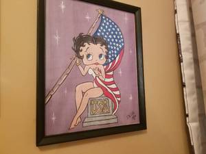 lot 6 image: Original Betty Boop Art