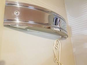 lot 54 image: Chrome Wall Sconces