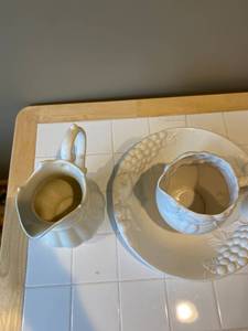 lot 19 image: Bowl and Pitchers