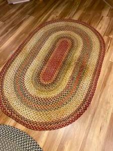 lot 25 image: Braided rugs