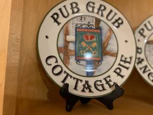 lot 64 image: Pub Plates