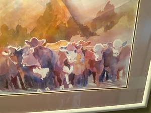 lot 96 image: Cow picture
