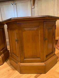 lot 39 image: Storage side tables