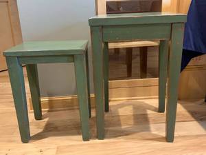 lot 41 image: Shabby chic tables