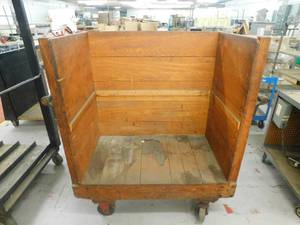 Antique Cart from a Book Binding Campany