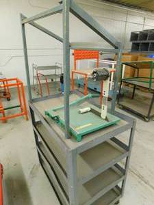 Shop Cart with paper cutter