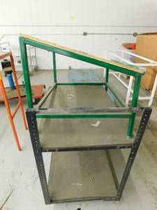 Shop Cart With Casters