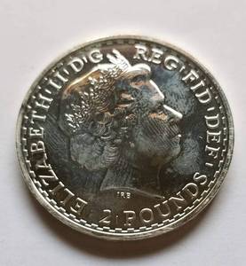 2013 BRITTANIA 1 TROY OZ .999 FINE SILVER