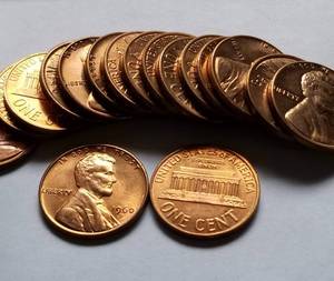 BU ROLL OF 1960-D SM DATE US CENTS 50 COINS