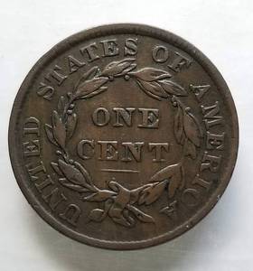 1835 US MATRON HEAD LARGE CENT