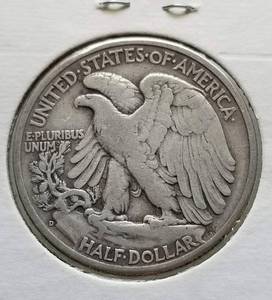 1942-D WALKING LIBERTY HALF DOLLAR