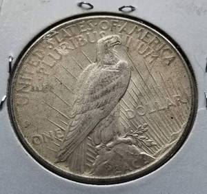 1925 PEACE SILVER DOLLAR