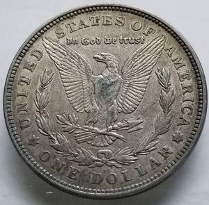 1921-D MORGAN SILVER DOLLAR