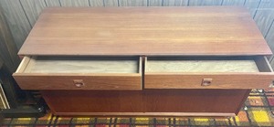 lot 30 image: Midcentury Modern Wooden Cabinet