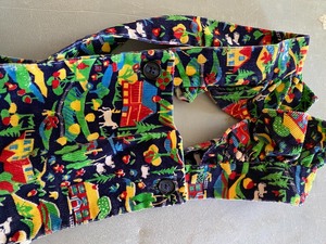 lot 20 image: Too Cute Vintage Girls Corduroy Overalls
