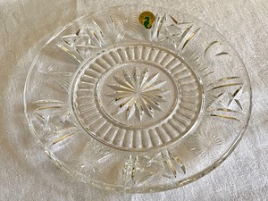 lot 79 image: Pair of Waterford Millennium Toast Accent Plates