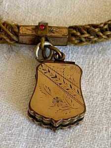 lot 90 image: Victorian Hair Necklace