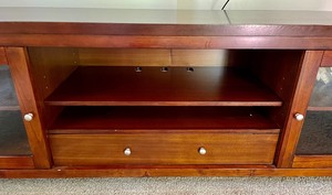lot 113 image: Console Cabinet