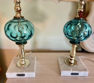 lot 126 image: Pair of Lovely Vintage Lamps