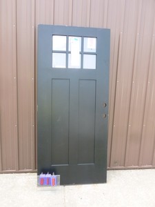 Thermatru 36 Entry door. Exterior store Display. As shown.