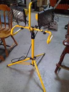 Yellow Adjustable 2 Head Shop Light...