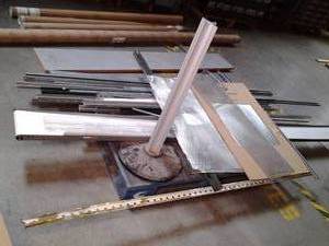 Pallet lot of Heavy Duty Metal angl...