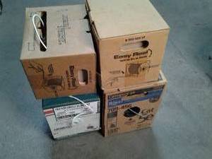 Partial boxes of Turck 626 AWG PRO...