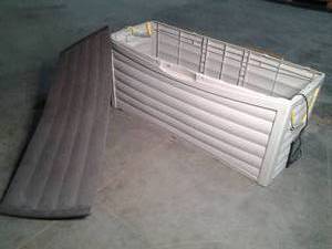 Suncast Outdoor Plastic Deck Storag...