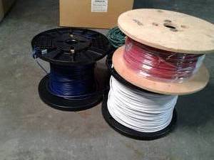 4 Spools with different sizegauge ...