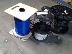 4 Spools with different sizegauge...