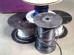 4 Spools with different sizegauge ...